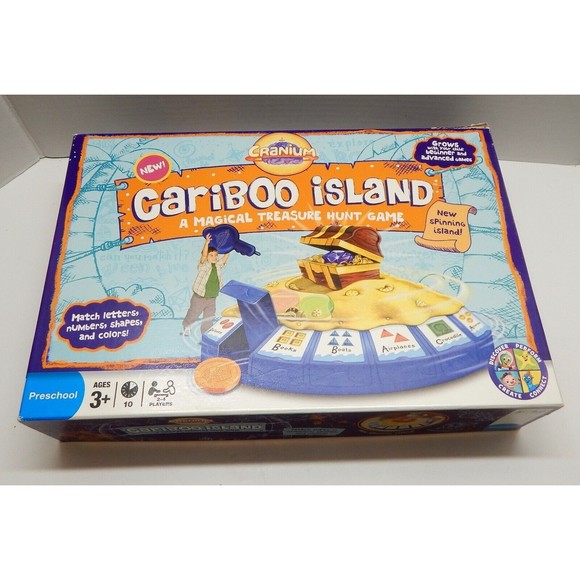Hasbro Toys Cranium Cariboo Island Magical Treasure Hunt Game